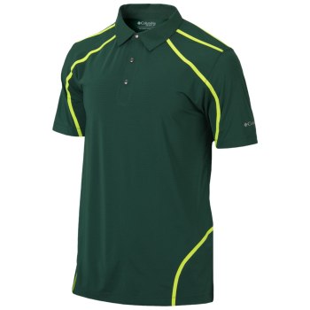Columbia Muške Polo Majice - Cut Away Zelene | QEPJ-08249